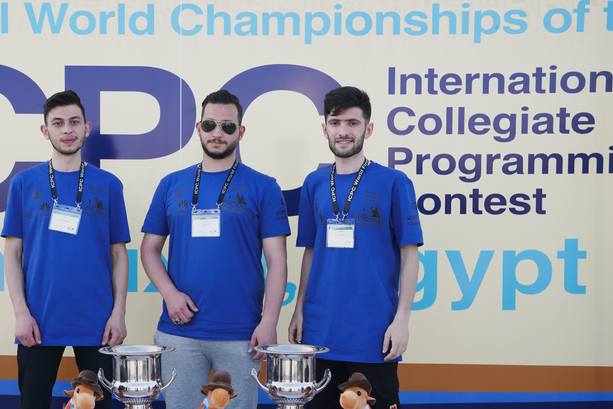 University of Aleppo team at the ICPC World Finals